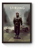 Quadro Car Legends Stirling Poster Moldurado