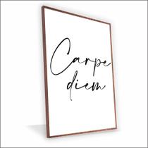 Quadro Carpe Diem Canvas Sem Vidro