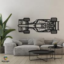 Quadro Carro F1 Detalhado 120cm em MDF