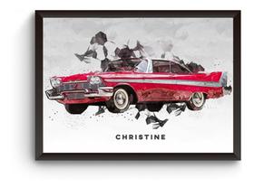 Quadro Carros Iconicos Christine Poster Moldurado
