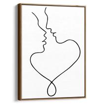 Quadro Casal Conectado Pelos Laços do Amor