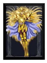 Quadro Cavaleiro De Ouro Shaka De Virgem Anime Cdz Arte Quadro Cavaleiro De Ouro Shaka De Virgem Anime Cdz Arte