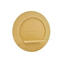Quadro Cenário Redondo 32cm com Base 8cm Mdf Madeira Quadro Cenário Redondo 32cm com Base 8cm Mdf Madeira