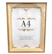 Quadro Certificado A4 Para Diploma Gravura Foto Moldura Mdf