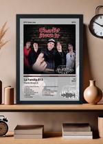 Quadro Charlie Brown Jr. La Familia 013 (Light) Com Vidro Tamanho:21cm x 30cm (A4) Quadro Charlie Brown Jr. La Familia 013 (Light) Com Vidro Tamanho:21cm x 30cm (A4)