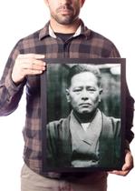 Quadro Chojun Miyagi Karatê Goju-ryu Decoração Dojo