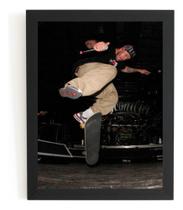 Quadro Chorão Skate Charlie Brown Foto Poster Moldurado
