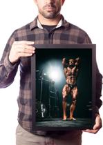 Quadro Chris Bumstead Cbum Treino Mr Olympia