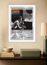 Quadro Chris Isaak Heart S. (Light) Vidro e Moldura Branca Tamanho:21cm x 30cm (A4) Quadro Chris Isaak Heart S. (Light) Vidro e Moldura Branca Tamanho:21cm x 30cm (A4)