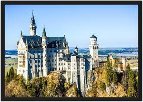 Quadro Cidade Castelo De Neuschwanstein Braviera Alemanha R1