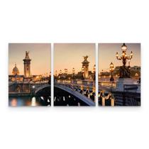 Quadro Cidade Paris Ponte Alexandre III Decorativo Quadro Cidade Paris Ponte Alexandre III Decorativo