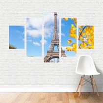 Quadro Cidades Torre Eiffel Paris França Árvore Europa Canva Quadro Cidades Torre Eiffel Paris França Árvore Europa Canva