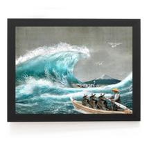 Quadro Classico A Grande Onda De Kanagawa Remake Realismo