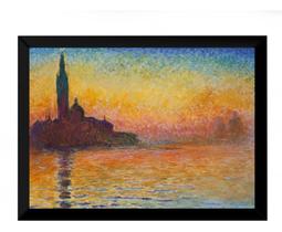 Quadro Claude Monet San Giorgio Maggiore At Dusk 42x29cm Quadro Claude Monet San Giorgio Maggiore At Dusk 42x29cm
