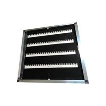 Quadro Claviculário Em Alumínio Para 100 Chaves C/porta Em Acrílico Quadro Claviculário Em Alumínio Para 100 Chaves C/porta Em Acrílico