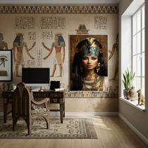 Quadro Cleópatra A Última Rainha do Reino - 70x50cm