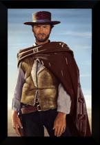 Quadro Clint Eastwood Filme Faroeste Arte A3 42x29cm