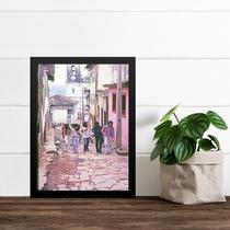 Quadro Clube Da Esquina - Integrantes 33x24cm - com vidro