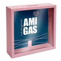 Quadro Cofre - Amigas Sempre - BrasFoot