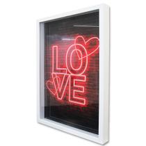 Quadro Cofre Porta Objetos Love Quadro Cofre Porta Objetos Love