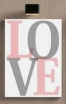 Quadro coleção love - 1und / 20cm Quadro coleção love - 1und / 20cm