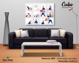 Quadro com 12 poses Quadro com 12 poses