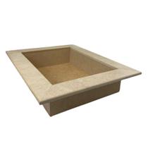 Quadro Com Borda Retangular 25x20x05 nº01 Em MDF Quadro Com Borda Retangular 25x20x05 nº01 Em MDF