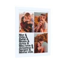 Quadro com Foto dia dos namorados M5