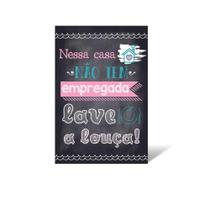 Quadro Com Frases Decorativo Com Dupla Face Ideal Para Sala