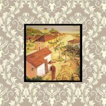 Quadro Com Moldura 30X30 - Arte Itanhaém De Anita Malfatti