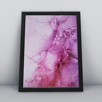 Quadro com moldura A4 30X20 CM Alcohol Ink 019 Quadro com moldura A4 30X20 CM Alcohol Ink 019