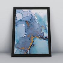 Quadro com moldura A4 30X20 CM Alcohol Ink 037 Quadro com moldura A4 30X20 CM Alcohol Ink 037