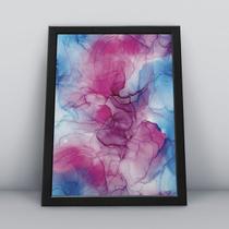 Quadro com moldura A4 30X20 CM Alcohol Ink 040 Quadro com moldura A4 30X20 CM Alcohol Ink 040