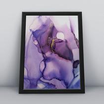 Quadro com moldura A4 30X20 CM Alcohol Ink 042 Quadro com moldura A4 30X20 CM Alcohol Ink 042