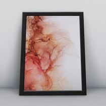 Quadro com moldura A4 30X20 CM Alcohol Ink 079 Quadro com moldura A4 30X20 CM Alcohol Ink 079
