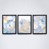 Quadro com moldura A4 30X20 CM Marmore 22 Quadro com moldura A4 30X20 CM Marmore 22