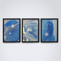 Quadro com moldura A4 30X20 CM Marmore 55 Quadro com moldura A4 30X20 CM Marmore 55