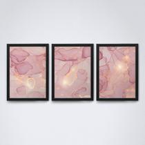 Quadro com moldura A4 30X20 CM Marmore 62 Quadro com moldura A4 30X20 CM Marmore 62
