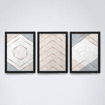 Quadro com moldura Abstrato Geometrico 14 Quadro com moldura Abstrato Geometrico 14