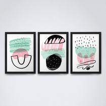 Quadro com moldura Abstrato Minimalista 12