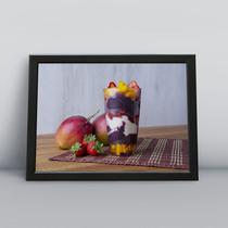 Quadro com moldura Açai 07