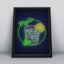 Quadro com moldura Alcool 02 Quadro com moldura Alcool 02
