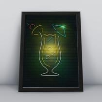 Quadro com moldura Alcool 18 Quadro com moldura Alcool 18