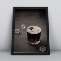 Quadro com moldura Alcool 42