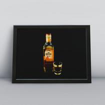 Quadro com moldura Alcool 60 Quadro com moldura Alcool 60