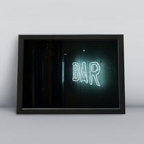 Quadro com moldura Alcool 65