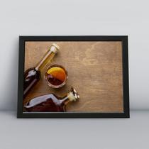 Quadro com moldura Alcool 75 Quadro com moldura Alcool 75