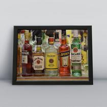 Quadro com moldura Alcool 77 Quadro com moldura Alcool 77