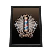 Quadro Com Moldura Barbearia Desenho Narvalha Quadro Com Moldura Barbearia Desenho Narvalha