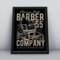 Quadro com moldura barber 55 Quadro com moldura barber 55